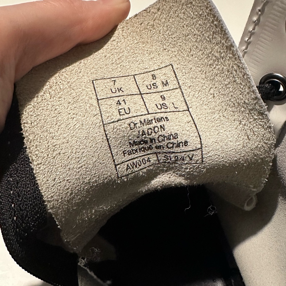 Dr. Martens White Jadon boots - Picture 10 of 10